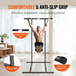 VEVOR Power Tower Dip Station, ρυθμιζόμενο ύψος 2 επιπέδων Stand Bar, Πολυλειτουργικός εξοπλισμός προπόνησης δύναμης, Home Gym Fitness Dip Bar Station, χωρητικότητα βάρους 220 LBS, Μαύρο