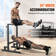 VEVOR Dip Bar, χωρητικότητα 500 lbs, Heave Duty Dip Stand Stand με ρυθμιζόμενο ύψος, Fitness Workout Dip Bar Station Stabilizer Parallette Push Up Stand, Παράλληλες μπάρες για προπόνηση δύναμης στο σπίτι Γυμναστήριο