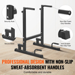 VEVOR Dip Bar, χωρητικότητα 500 lbs, Heave Duty Dip Stand Stand με ρυθμιζόμενο ύψος, Fitness Workout Dip Bar Station Stabilizer Parallette Push Up Stand, Παράλληλες μπάρες για προπόνηση δύναμης στο σπίτι Γυμναστήριο