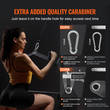 VEVOR LAT Pulldown Bar Tricep Attachment Handle V-bar Μηχάνημα καλωδίου για το σπίτι γυμναστήριο