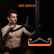 VEVOR LAT Pulldown Bar Tricep Handle Attachment V-bar Μηχάνημα καλωδίου για το σπίτι γυμναστήριο