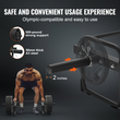 VEVOR Trap Bar, 500 LBS Hex Barbell Trap Bar, 55,7&quot; Squat Deadlift Barbell, 50mm Diameter Weight Lifting Strength Training Bar with Handle, Home Gym for Squats, Deadlifts, Ανασήκωμα των ώμων