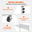 VEVOR Mobile Blueprint Storage Rack Στήριγμα με 12 Pivot Brackets 240 lbs