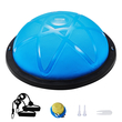 VEVOR 23&quot; Half Exercise Ball Trainer Yoga Balance Stability Band Resistance Ball