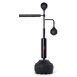 VEVOR Boxing Speed ​​Trainer, Punching Bag με βάση, Reflex Boxing Bag για εφήβους και ενήλικες, ρυθμιζόμενο ύψος, Free Standing Strike Bag Set με γάντια, Workout Speed ​​Bag για προπόνηση στο σπίτι, Μαύρο