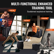 VEVOR 3 σε 1 Plyometric Jump Box, 30/24/20 Inch Wooden Plyo Box, Platform &amp; Jumping Agility Box, Anti-slip Fitness Step Up Box for Home Gym Training, Conditioning Strength Training, Μαύρο