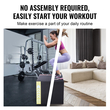 VEVOR 3 σε 1 Plyometric Jump Box, 30/24/20 Inch Cotton Plyo Box, Platform &amp; Jumping Agility Box, Anti-slip Fitness Step Up Box for Home Gym Training, Conditioning Strength Training, Μαύρο