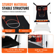 VEVOR Indoor Double Shot Basketball Arcade Παιχνίδι Iron Cage 2 Player 5 Balls