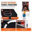 VEVOR Foldable Indoor Double Shot Arcade Παιχνίδι Μπάσκετ 2 Παίκτες 4 Μπάλες
