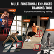 VEVOR Plyometric Jump Boxes, 12/18/24/30 Inch Plyo Box, Platform and Jumping Agility Box, Anti-slip Fitness Exercise Step Up Box for Home Gym Training, Conditioning Strength Training, Κόκκινο