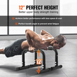 VEVOR Dip Bars, 500 lbs Weight Capacity, Heave Duty Dip Stand, Fitness Workout Dip Bar Station Stabilizer Parallette Push Up Stand, Παράλληλες ράβδοι για προπόνηση δύναμης στο σπίτι Γυμναστήριο γραφείου εξωτερικού χώρου