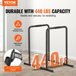 VEVOR Dip Bar, χωρητικότητα 440 lbs, Heave Duty Dip Stand Stand με ρυθμιζόμενο ύψος, Fitness Workout Dip Bar Station Stabilizer Parallette Push Up Stand, Παράλληλες μπάρες για προπόνηση δύναμης στο σπίτι Γυμναστήριο