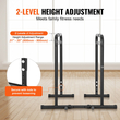 VEVOR Dip Bar, χωρητικότητα 440 lbs, Heave Duty Dip Stand Stand με ρυθμιζόμενο ύψος, Fitness Workout Dip Bar Station Stabilizer Parallette Push Up Stand, Παράλληλες μπάρες για προπόνηση δύναμης στο σπίτι Γυμναστήριο