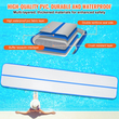 VEVOR 16FT Air Track Φουσκωτό Προπόνηση Γυμναστικής Πτυσσόμενο χαλάκι γυμναστικής με αντλία