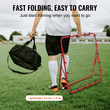 VEVOR Soccer Rebounder Rebound Net, Kick-Back 39&quot;x39&quot;, φορητά δώρα προπόνησης ποδοσφαίρου, πλήρως ρυθμιζόμενο δίχτυ γωνιών, βοηθήματα και εξοπλισμός για παιδιά, εφήβους και όλες τις ηλικίες, Εύκολη ρύθμιση και τέλεια αποθήκευση