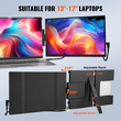 VEVOR Laptop Screen Extender 14in HD 1080P Portable Monitor για φορητό υπολογιστή 13&quot;-17