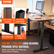 VEVOR Electric Standing Πλαίσιο γραφείου διπλού κινητήρα ρυθμιζόμενο 26&quot;-50,8&quot; H μαύρο