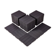 VEVOR Interlocking Deck Tiles 54 Pack 12&quot;x12&quot; Αδιάβροχο για Βεράντα Σκούρο Καφέ
