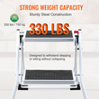 VEVOR Step Ladder 2-Step χωρητικότητας 150kg, Εργονομικό αναδιπλούμενο σκαμπό από ατσάλι με φαρδύ αντιολισθητικό πεντάλ, στιβαρό σκαμπό για ενήλικες νήπια, πολλαπλή χρήση για οικιακό, κουζίνα, γραφείο, τροχόσπιτα
