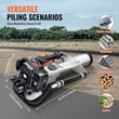 VEVOR 37,77cc αερίου T Post Driver 4-stroke Fence Piling Pounder με 3 κεφαλή