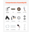 VEVOR 450W Electric Brushed DC Motor Kit 36V 3000rpm Κινητήρας με ελεγκτή ταχύτητας