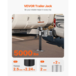 VEVOR Trailer Jack Bolt-on Trailer Tongue Jack 5000 lbs Dynamic Load 14,3&quot; Lift