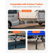 VEVOR Trailer Jack Bolt-on Trailer Tongue Jack 5000 lbs Dynamic Load 14,3&quot; Lift