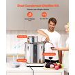 VEVOR Moonshine Still 13 Gal Water Alcohol Distiller Kit ζυθοποιίας από ανοξείδωτο χάλυβα