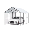 VEVOR 10&#039; x 15&#039; Metal Carport Heavy Duty Υπαίθριο Καταφύγιο Αυτοκινήτων Γκαράζ για Σκάφη