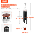 VEVOR Ανεμοδηγοί για Εξωτερικά 1042 mm Αλουμινένιο Μνημείο Βαθύς Τόνος Ανεμοδηγοί