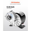 Ηλεκτρικός ισχυρός κινητήρας DC 350W 24V 3000rpm κινητήρας για E-Bike Dirt Bike DIY