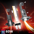 ΛΑΜΠΕΣ LED H7/Η18 12V 60W 6.000K 5.600lm +400% LED CAN-BUS HYBRID SERIES AMIO - 2 ΤΕΜ.