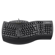 Εργονομικό Πληκτρολόγιο USB QWERTY με 7 Multimedia Keys