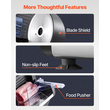 VEVOR Meat Slicer 180W 7,5&quot; Electric Deli Food Slicer for Meat Bread Cheese