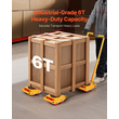 VEVOR Machine Skate 13228 lbs 6T Machinery Skate Dolly με λαβή περιστροφή 360°