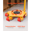 VEVOR Machine Skate 8800 lbs Machinery Moving Skate με λαβή περιστροφή 360°