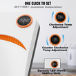 VEVOR Heat Press 12 x 10 σε φορητό μπλουζάκι Easy Press Sublimation Transfer DIY