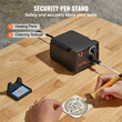 VEVOR Wood Burning Kit 200~700°C Ρυθμιζόμενος καυστήρας πένας πυρογραφίας 23 μύτες καλωδίων