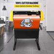 Οθόνη LCD VEVOR 34&quot; Vinyl Cutter/Plotter Software Machine κοπής 3 Blades