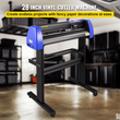 VEVOR Vinyl Cutter 720mm Vinyl Cutter Machine Maximum Paper Feed 28inch Vinyl Plotter Cutter Machine με στιβαρή βάση δαπέδου ρυθμιζόμενη δύναμη και ταχύτητα για την κατασκευή επιγραφών Vinyl Plotter