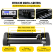 VEVOR 34in Vinyl Cutter Machine Vinyl Plotter SignCut Software για Windows