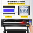 VEVOR Vinyl Cutter, 720mm Vinyl Plotter, LED Screen Plotter Cutter, Ημιαυτόματο ενσωματωμένο οπτικό μάτι για ακριβή καθοδήγηση, συμβατό με λογισμικό SignMaster για σύστημα Windows με βάση