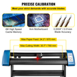 VEVOR 34-ιντσών ημι-αυτόματο περιγράμματος Vinyl Cutter Plotter Εγχειρίδιο τοποθέτησης