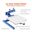 VEVOR 1 χρώμα 1 σταθμός Screenprint Screenprint Τύπος μηχανή εκτύπωσης οθόνης