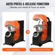 VEVOR καπέλο Heat Press Auto Cap Heat Press 3 μαξιλάρια θέρμανσης Μεταφορά εξάχνωσης