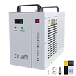VEVOR 6L Tank Water Chiller CW-5000 Thermolysis Industrial Water Chiller Ψύκτη νερού για 80W 100W CO2 Glass Tube Cooler