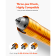 Μύλος VEVOR Flex Shaft 1000W 30000RPM με πεντάλ ποδιού &amp; εξαρτήματα 31 τεμ.