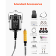 Μύλος VEVOR Flex Shaft 1000W 30000RPM με πεντάλ ποδιού &amp; εξαρτήματα 31 τεμ.