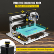 VEVOR 3 Axis 3018 Grbl Control CNC Router Engraving Machine 300X180X45mm for Wood PVC Injection Molding Material (Βασικό)