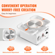 VEVOR Mini Pottery Wheel Electric Ceramic Wheel Machine 0-320RPM Speed ​​White